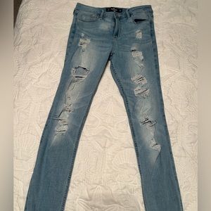 Hollister blue jeans